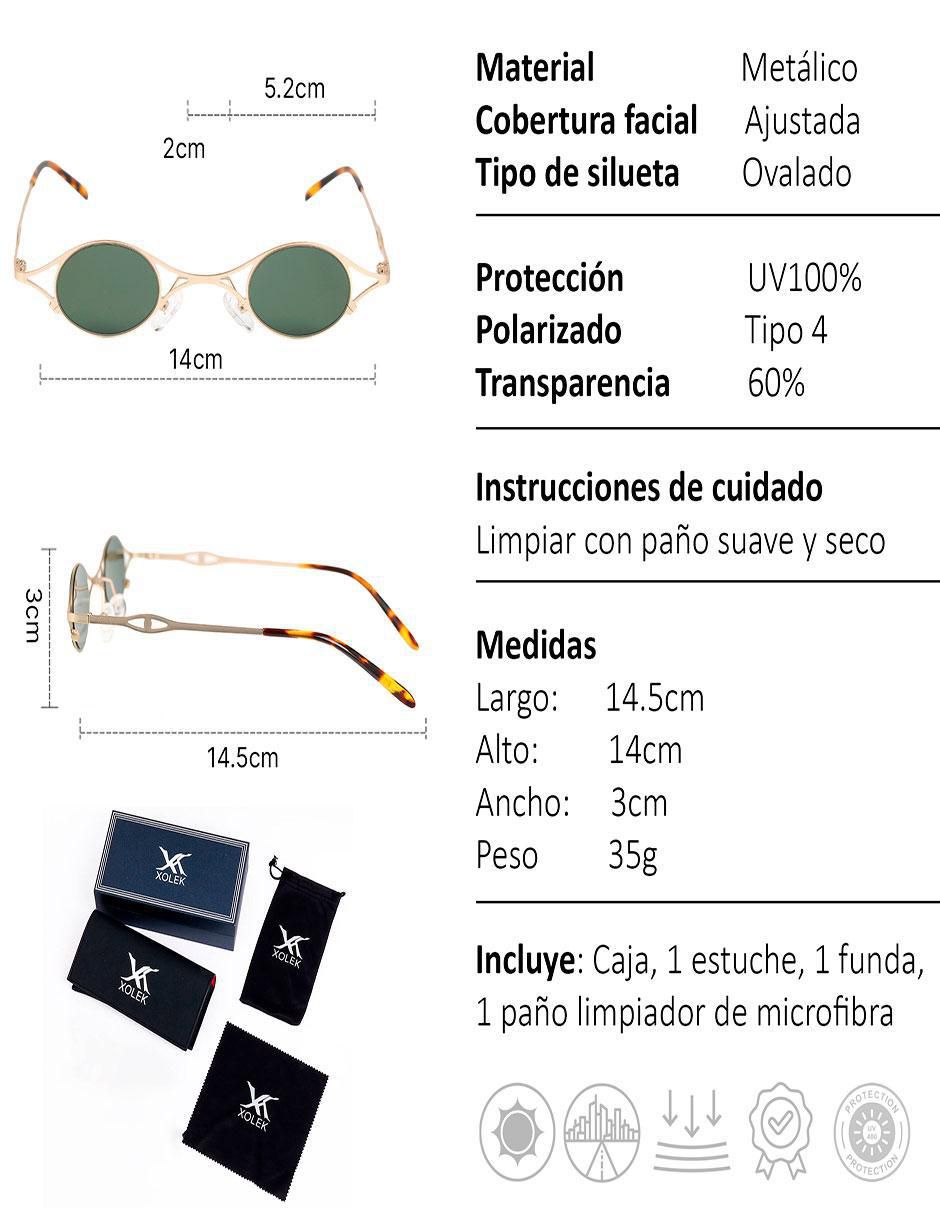 Lentes de sol Retro Xo-143-D unisex 6