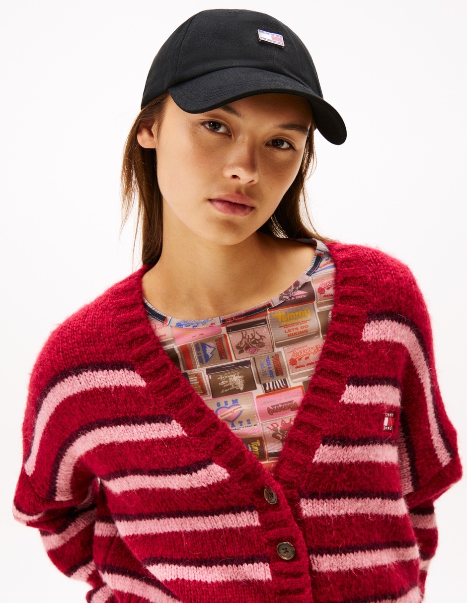 Gorra con visera curva casual Tjw Heritage para mujer 4