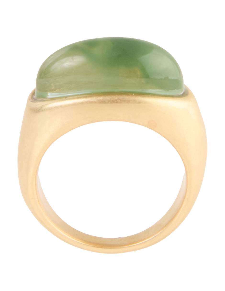 Anillo ovalado pulido 2