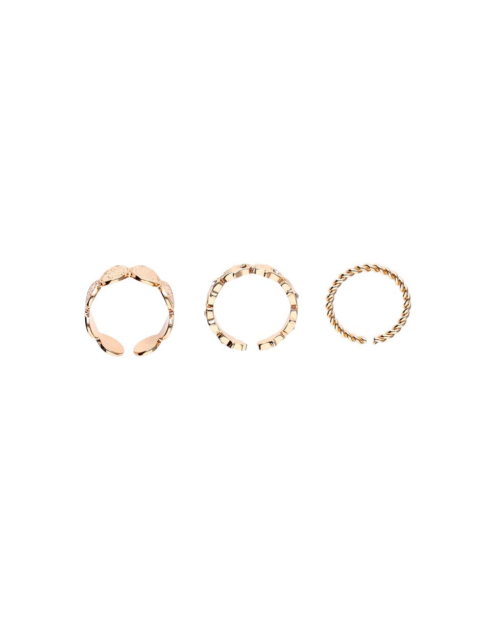 Set anillo brillante 3
