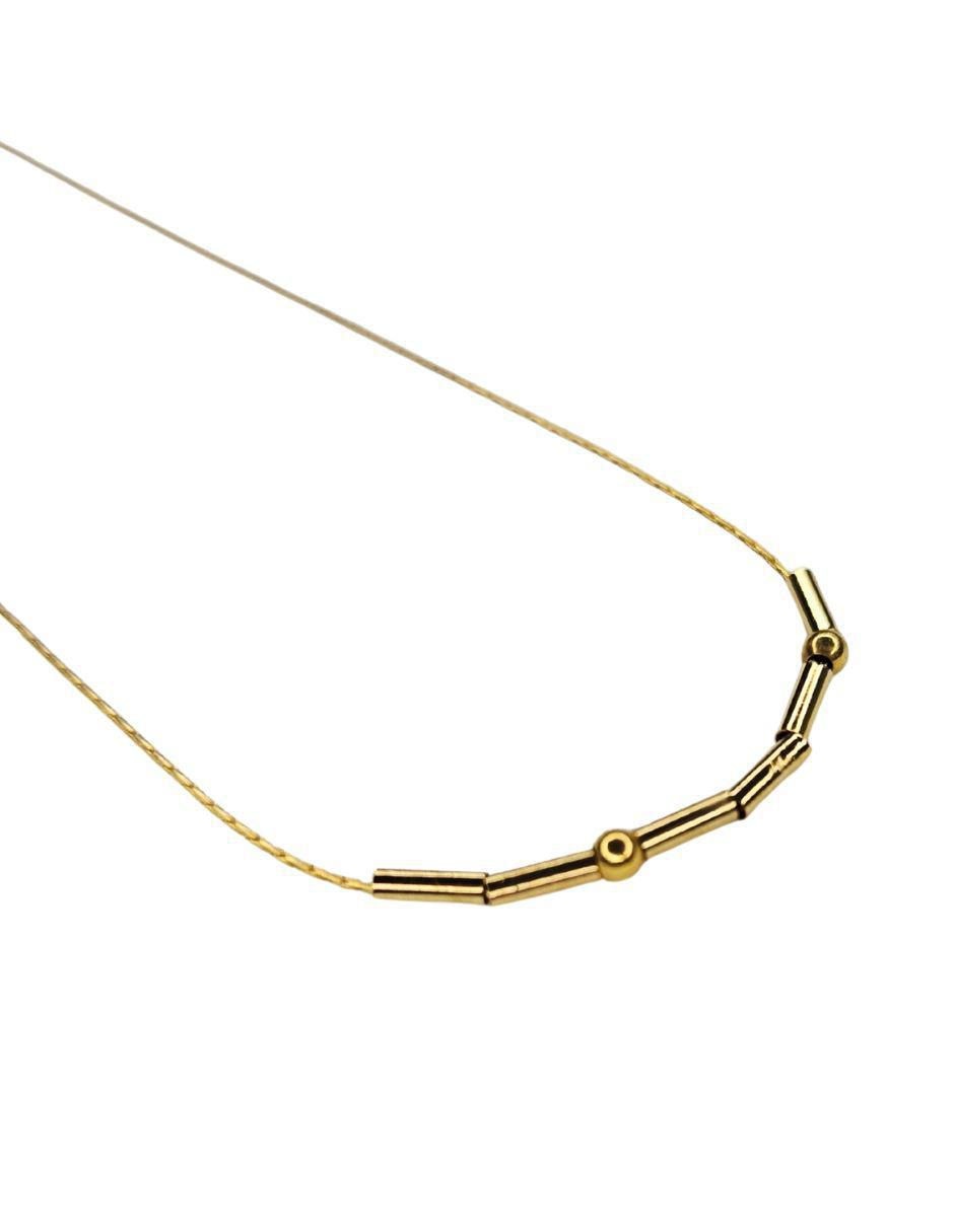 Collar Clave Morse Mamá 24 K 2