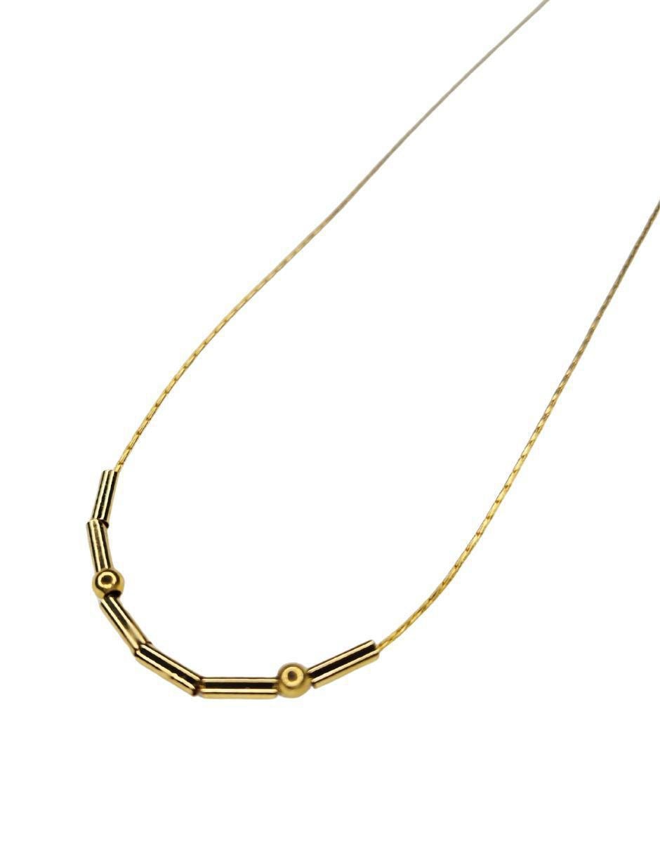 Collar Clave Morse Mamá 24 K 4