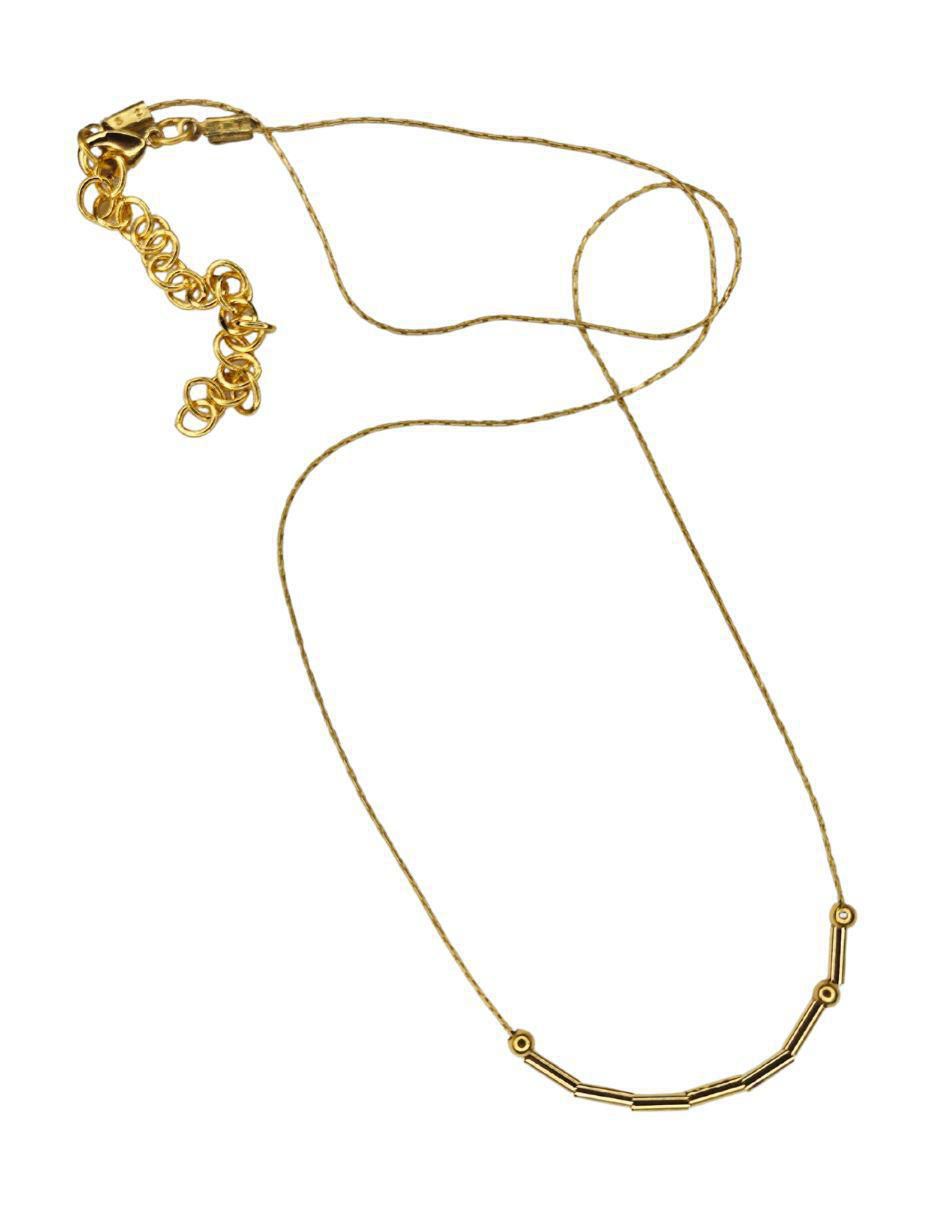 Collar Clave Morse Amor 24 K 6