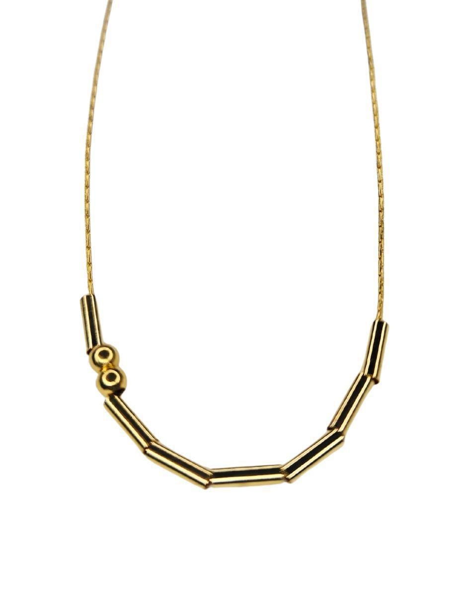 Collar Clave Morse Te Amo 24 K 3