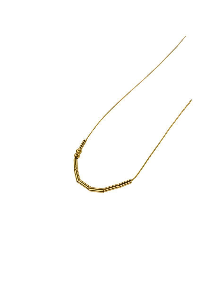 Collar Clave Morse Te Amo 24 K 4