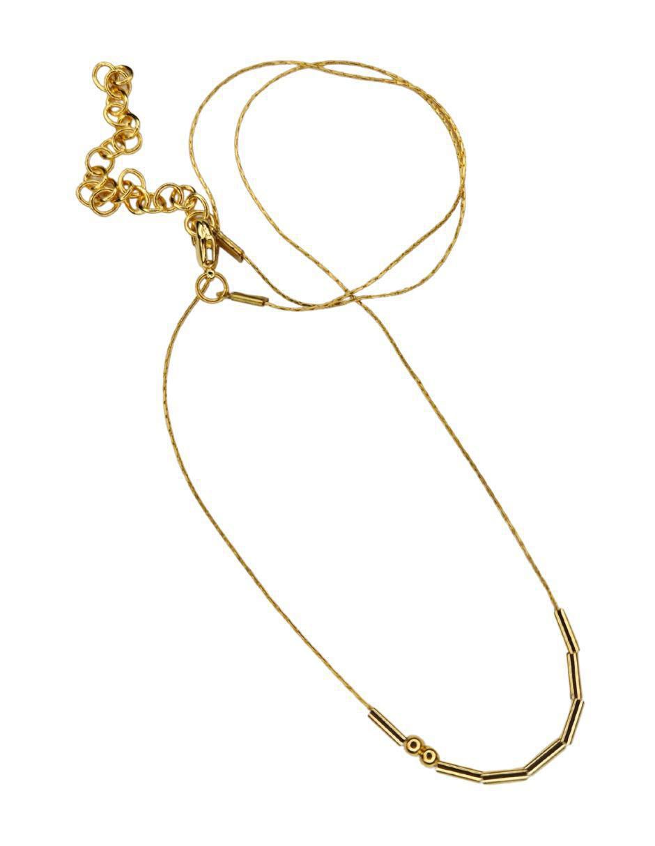 Collar Clave Morse Te Amo 24 K 5
