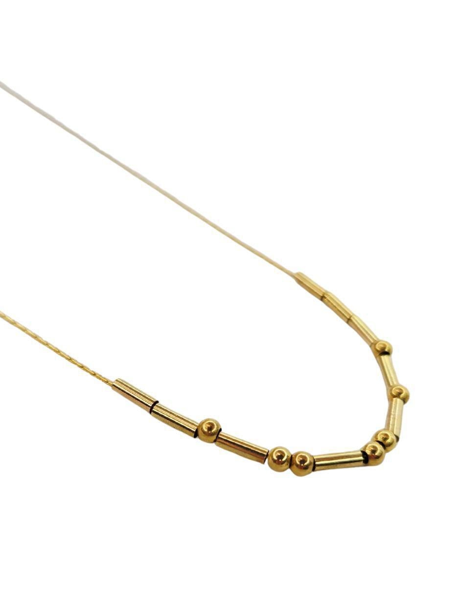 Collar Clave Morse México 24 K 4