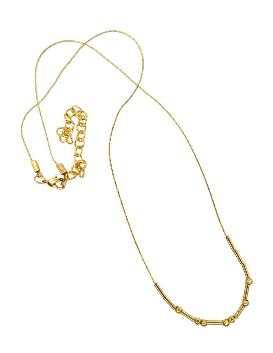 Collar Clave Morse México 24 K 5