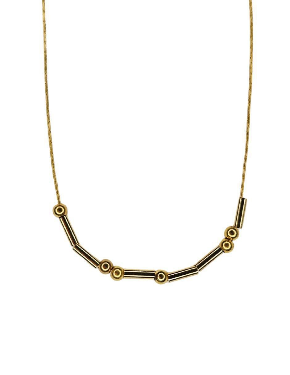 Collar Clave Morse Papá 24 K