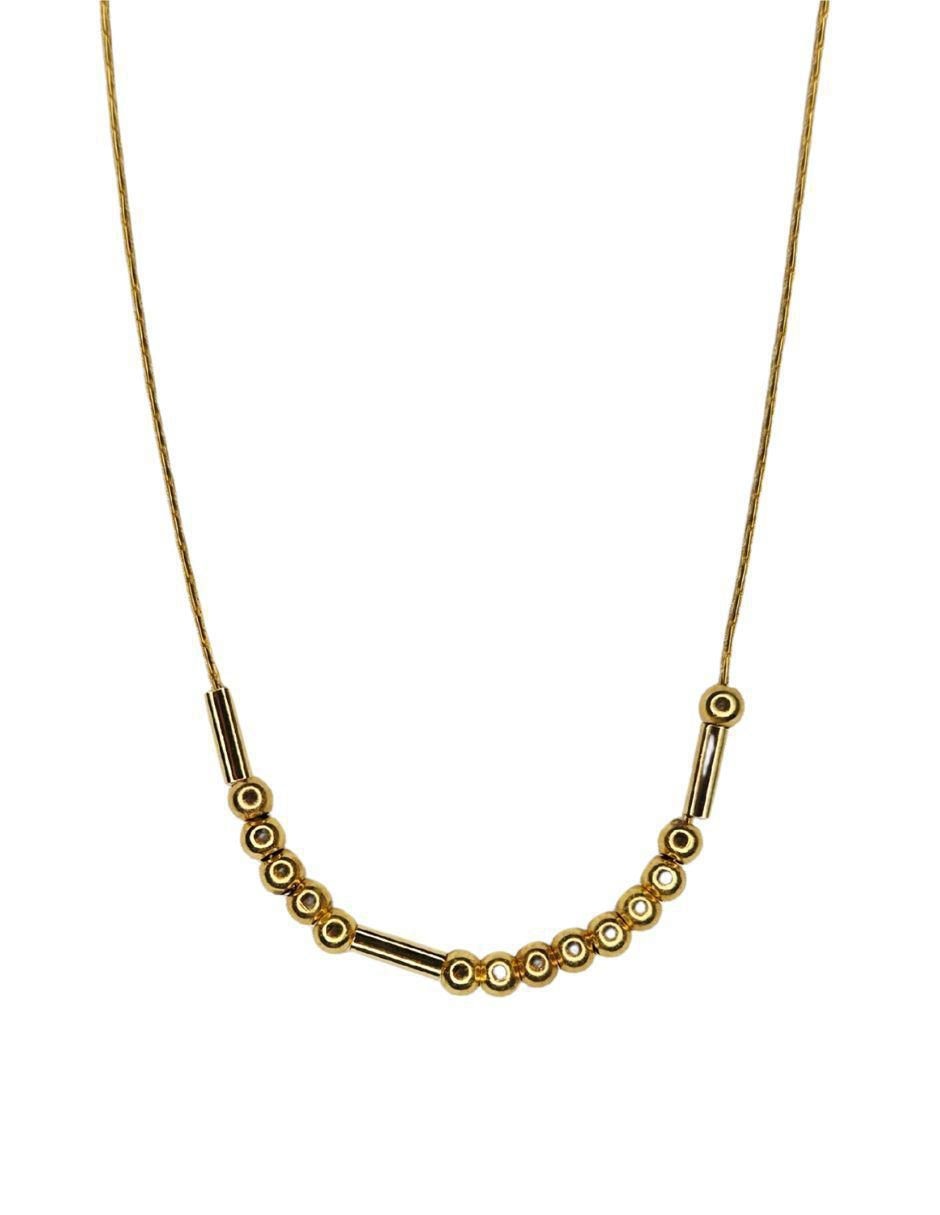 Collar Clave Morse Believe 24 K