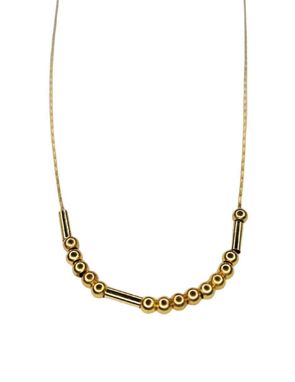 Collar Clave Morse Believe 24 K 3