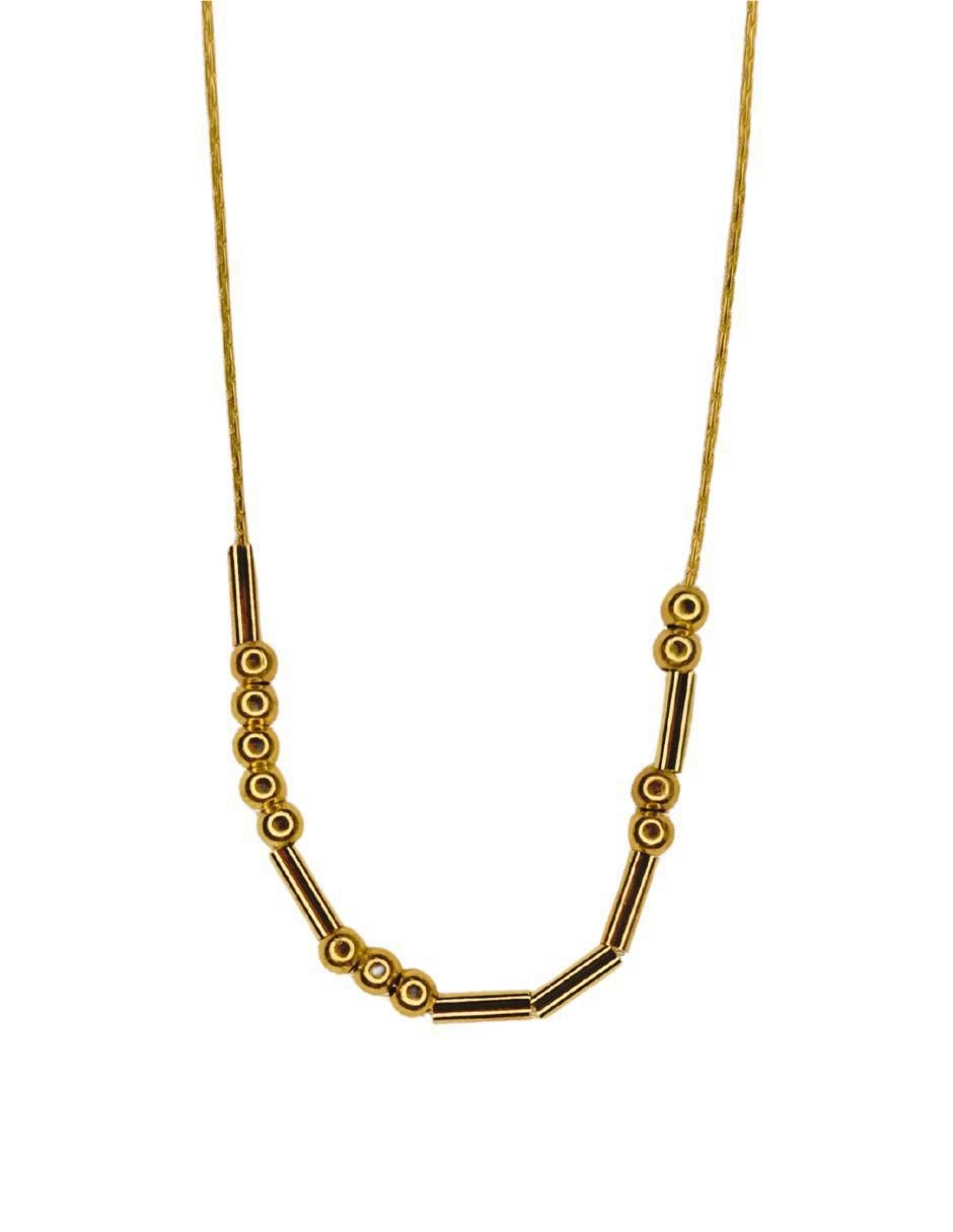 Collar Clave Morse 24 K