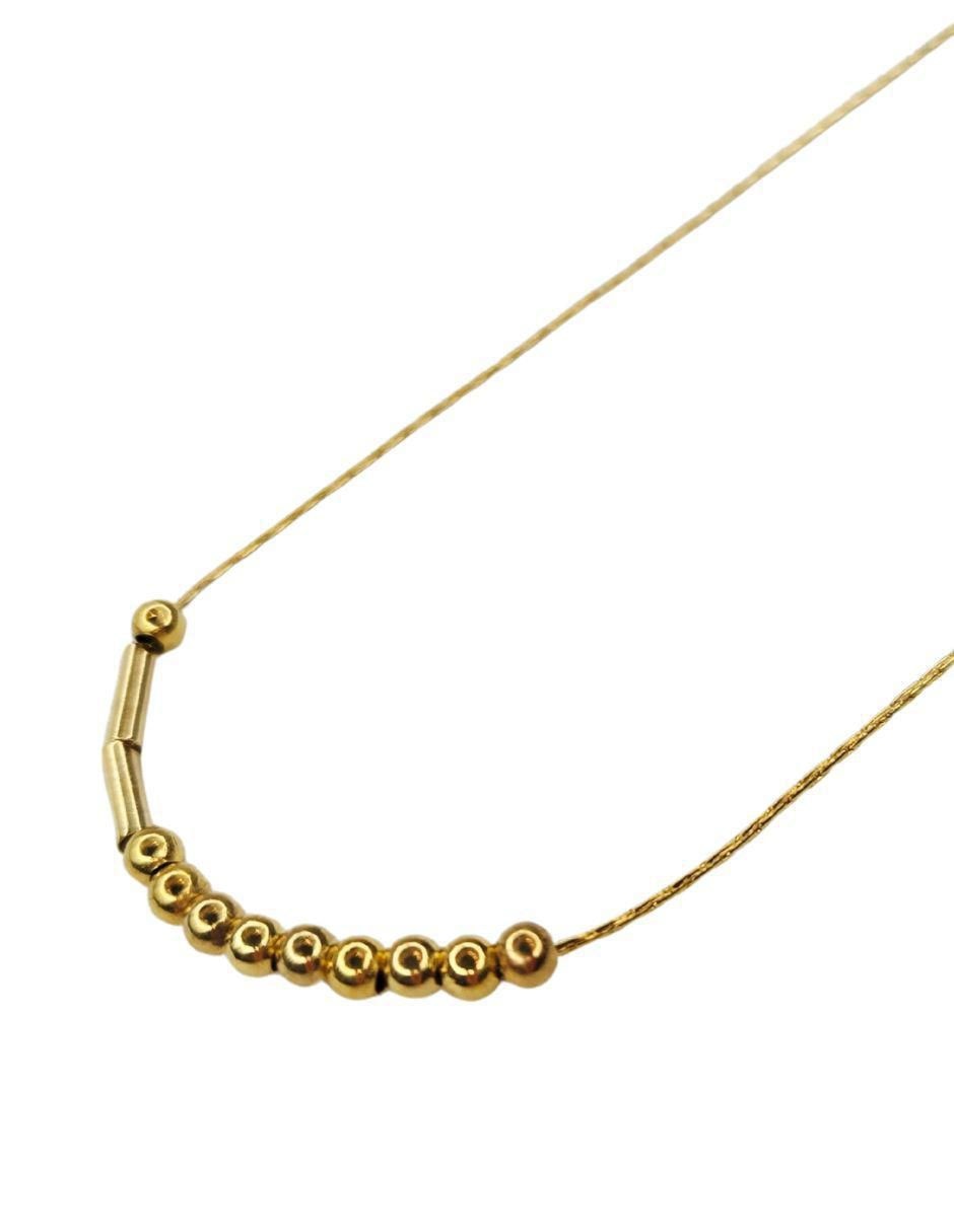 Collar Clave Morse Wish 24 K 3