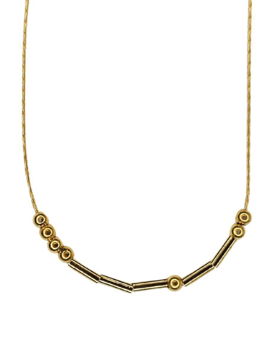 Collar Clave Morse Hope 24 K
