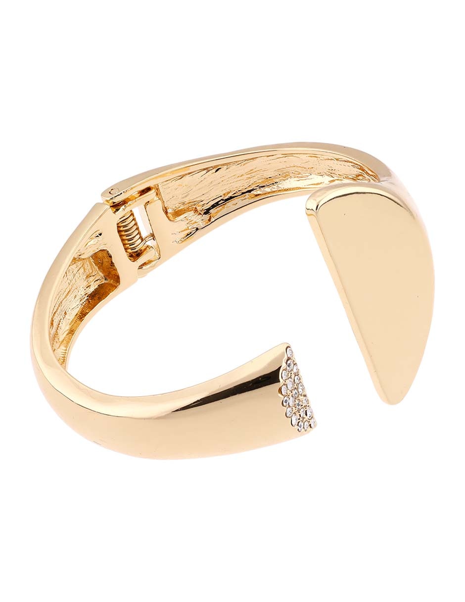Brazalete con acabado pavé