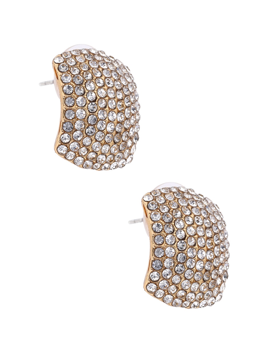 Aretes cortos con acabado pavé 2