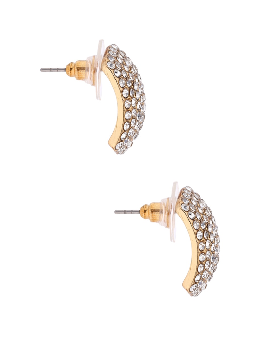 Aretes cortos con acabado pavé 3