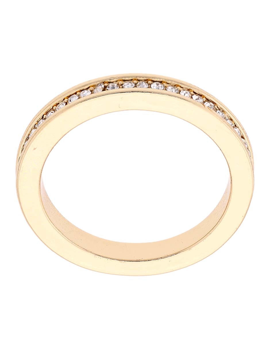 Anillo circular pavé 2