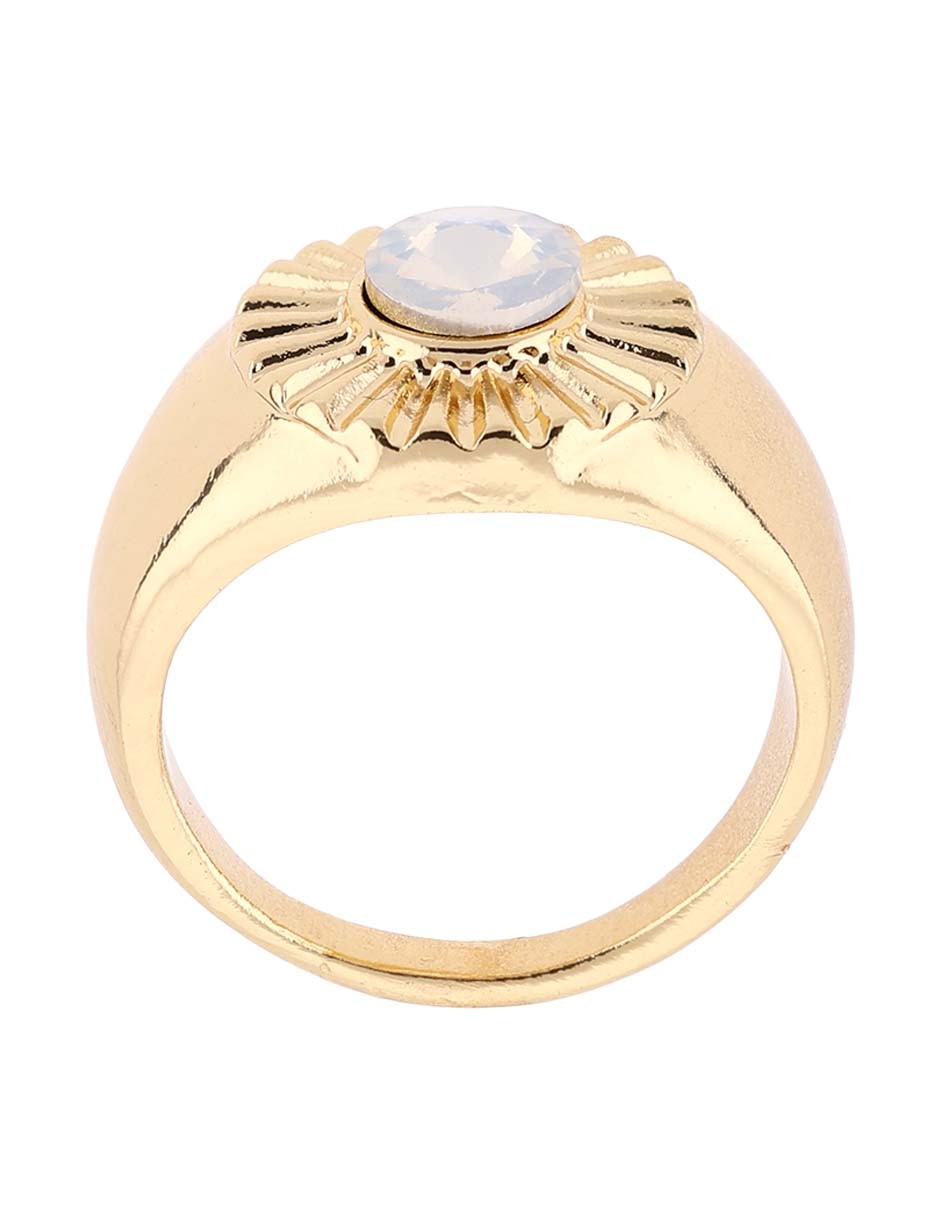 Anillo circular brillante 2