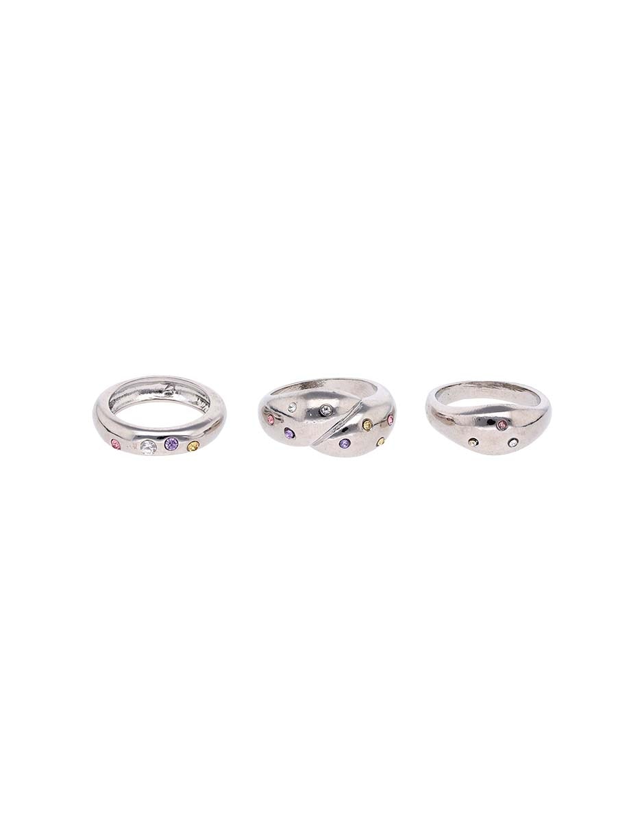 Set anillo pavé