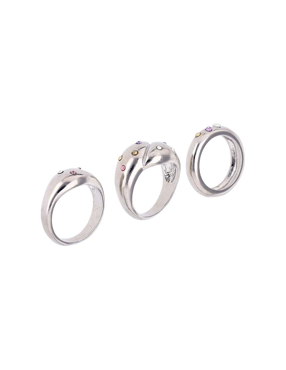 Set anillo pavé 3