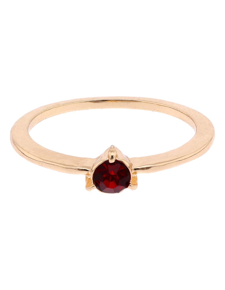 Anillo circular pavé