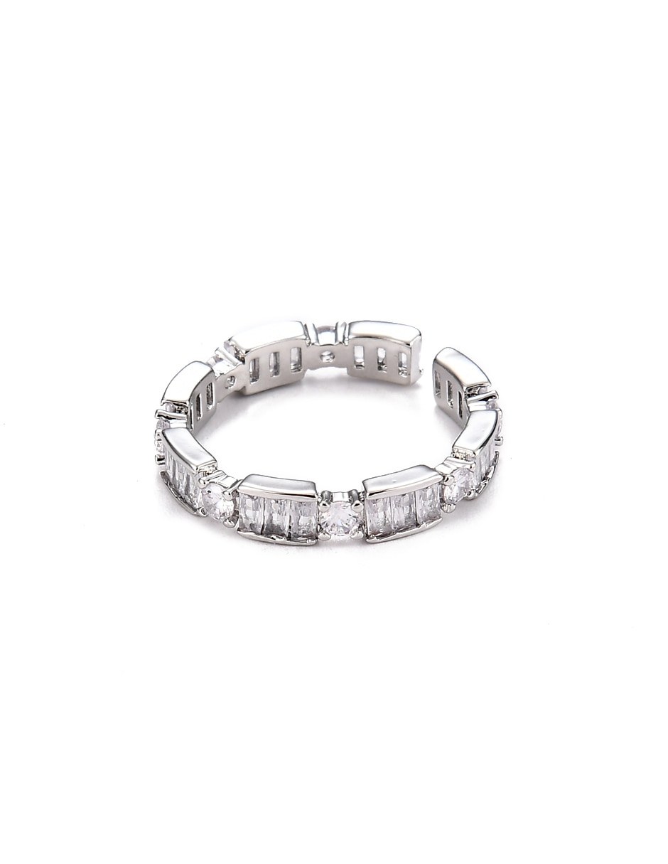Anillo zirconia brillante 2