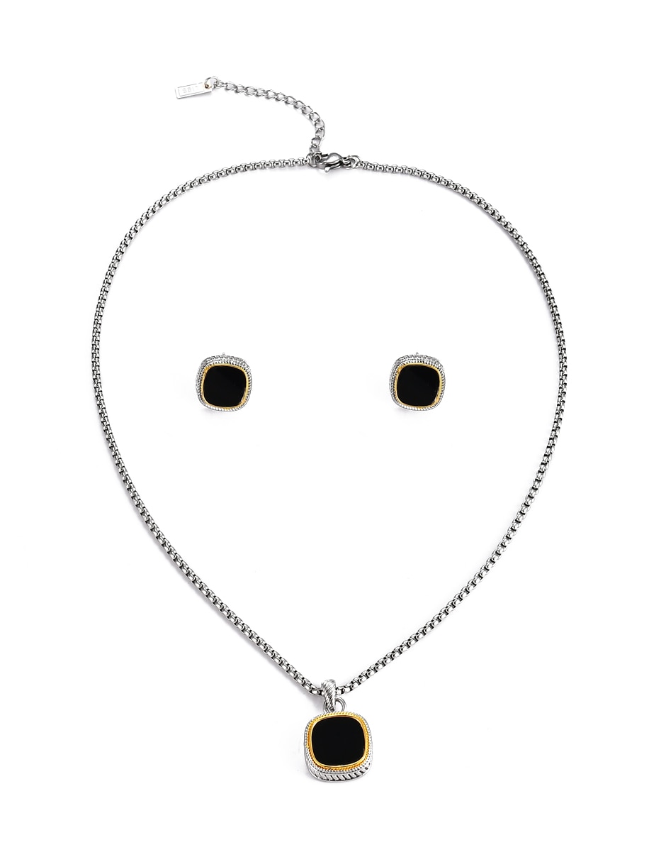 Aretes y collar 5