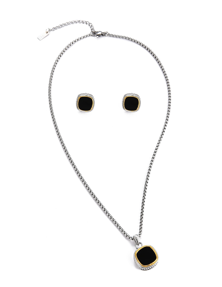 Aretes y collar 6