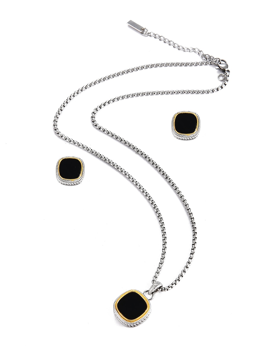 Aretes y collar 7