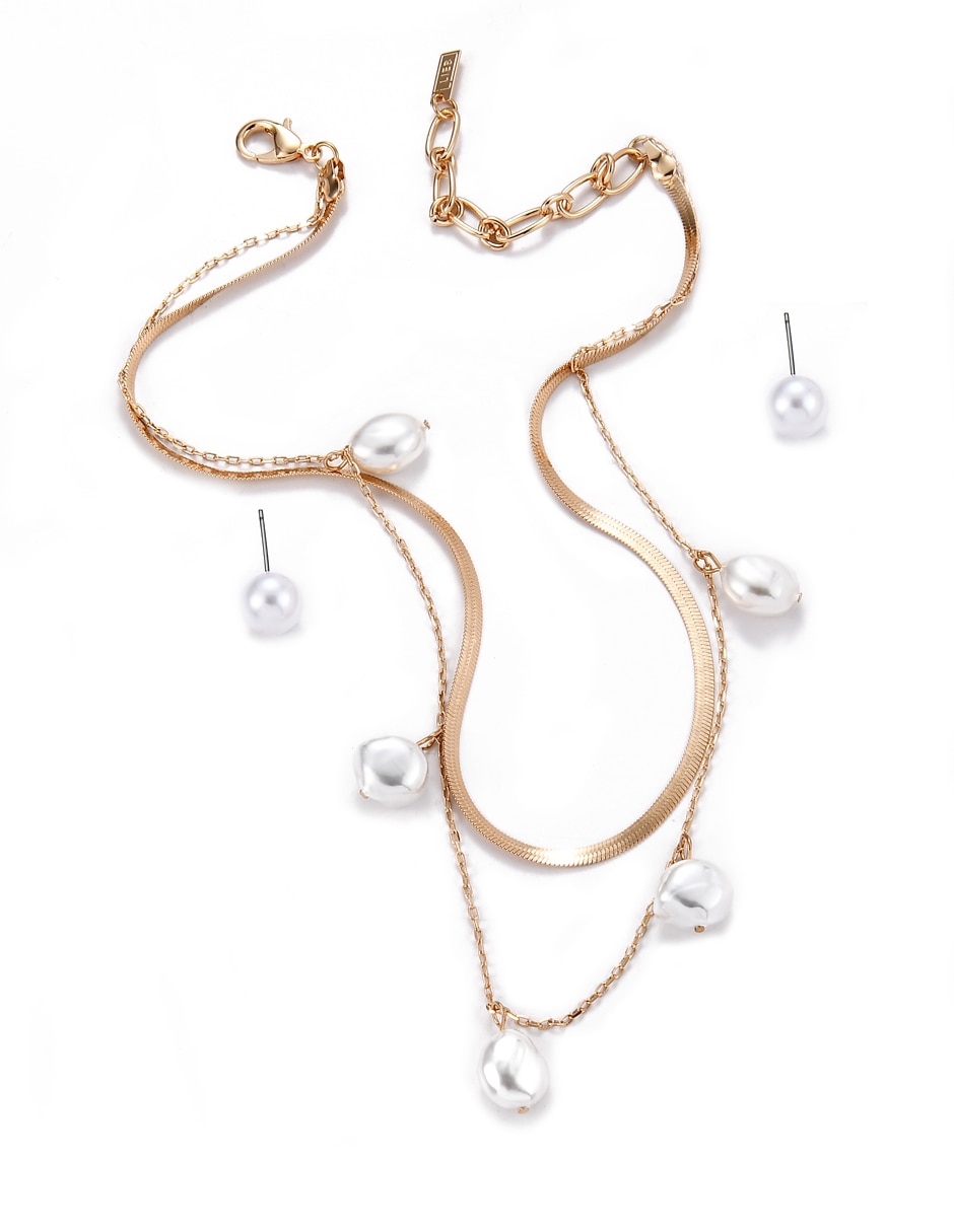 Aretes y collar 7