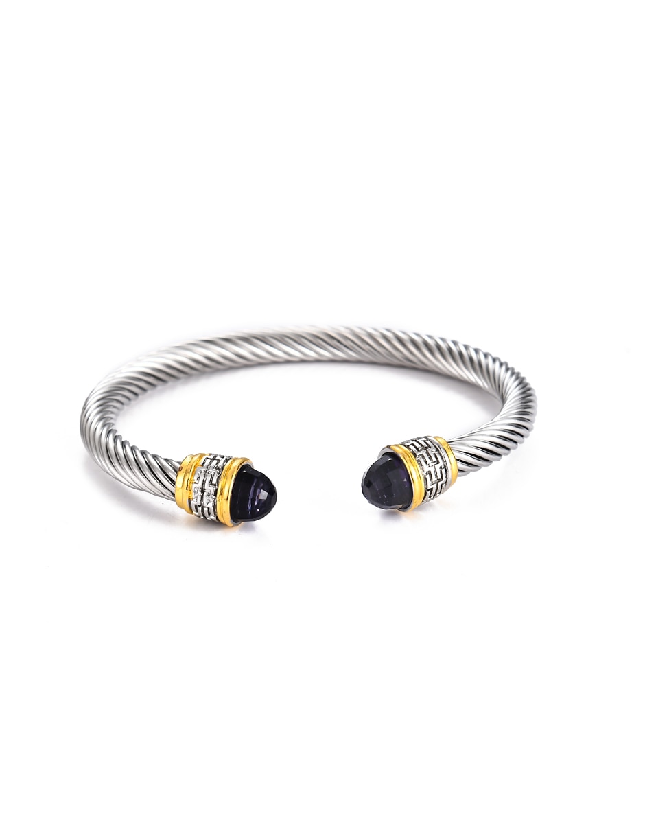 Pulsera con resina con acabado brillante
