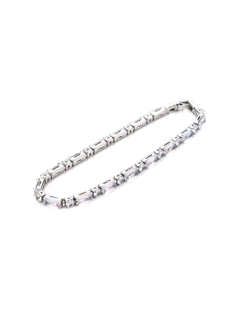 Pulsera de metal con acabado brillante 2