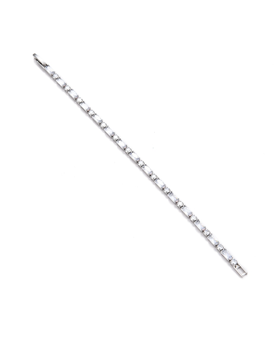 Pulsera de metal con acabado brillante 5