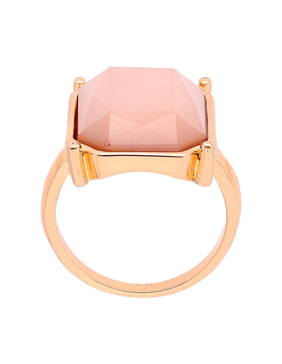 Anillo octagonal pulido 2