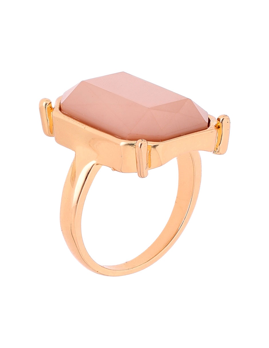 Anillo octagonal pulido 3