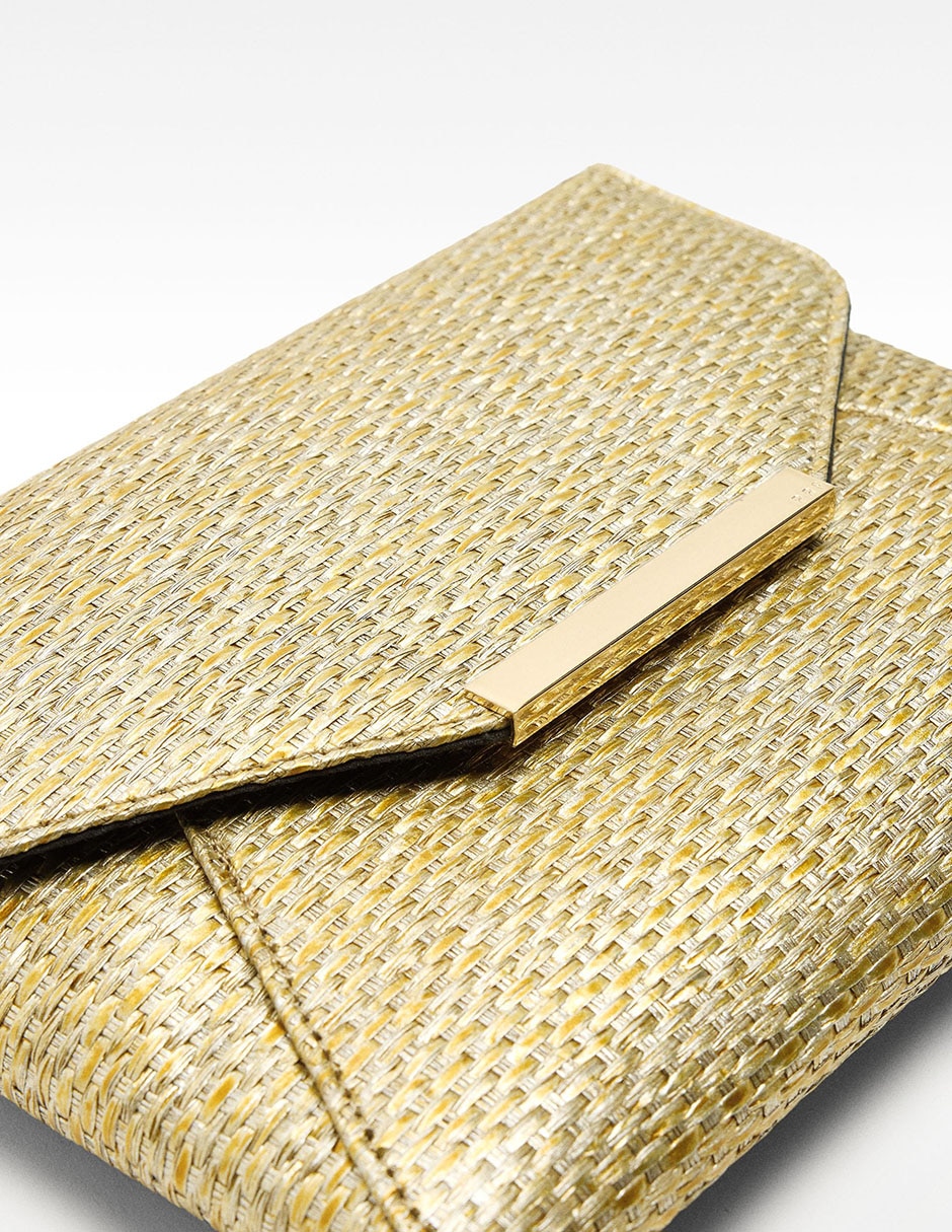 Bolsa clutch Sandstraw para mujer