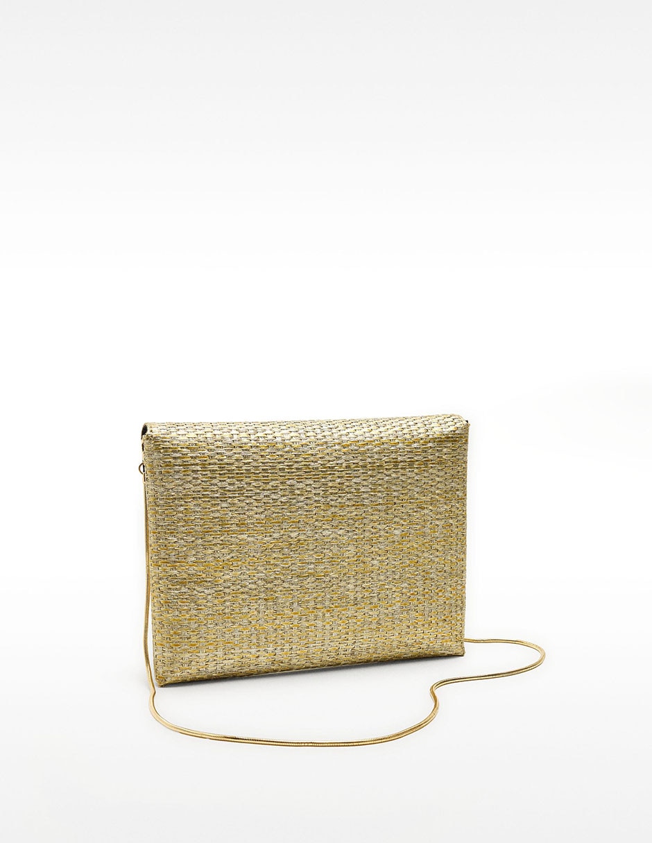 Bolsa clutch Sandstraw para mujer
