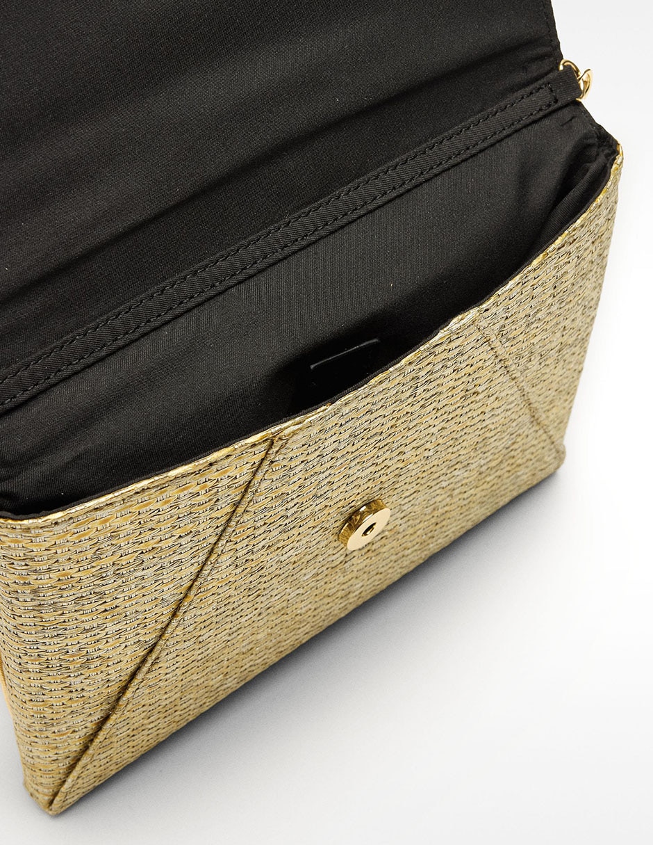 Bolsa clutch Sandstraw para mujer