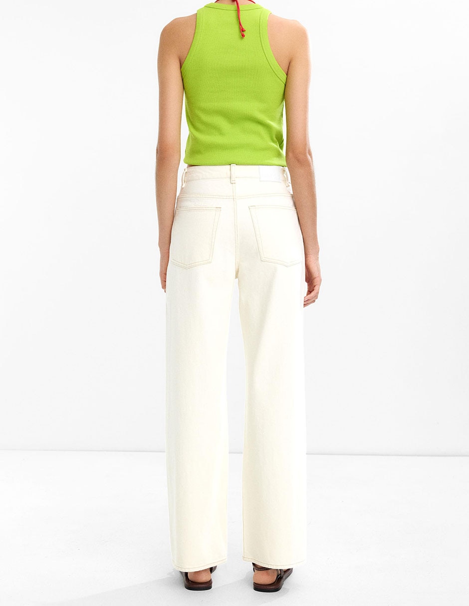 Jeans straight Pantalón Denim para mujer 4