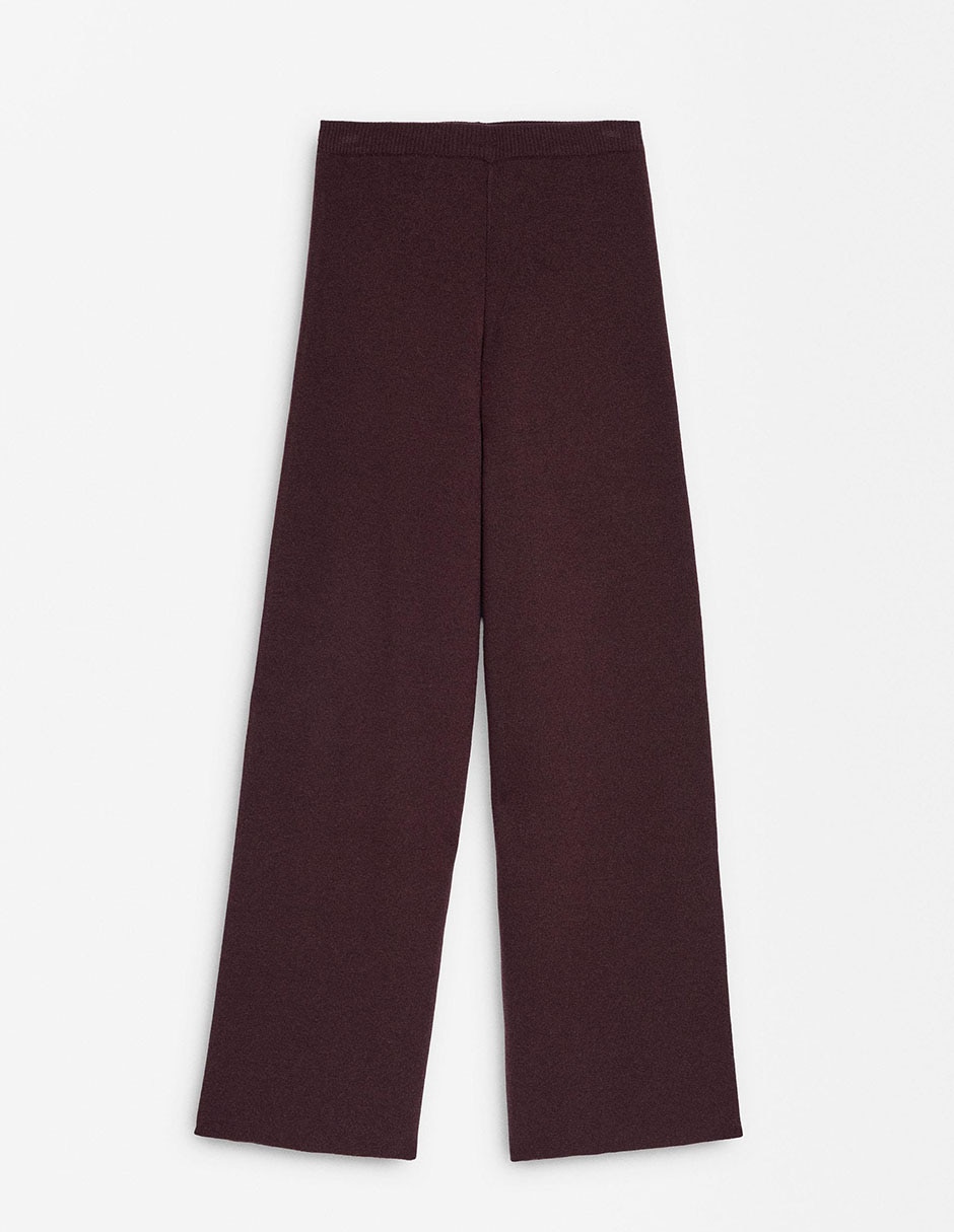 Pants regular con elástico para mujer 6
