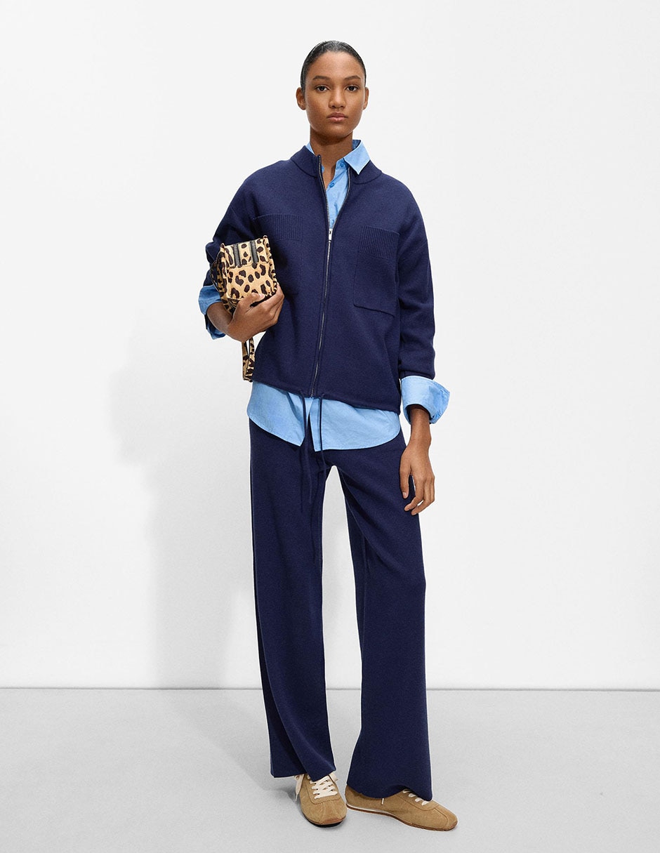 Pants regular Parfois con elástico para mujer