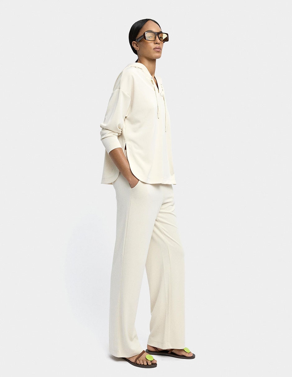 Pantalón relaxed straight para mujer 2