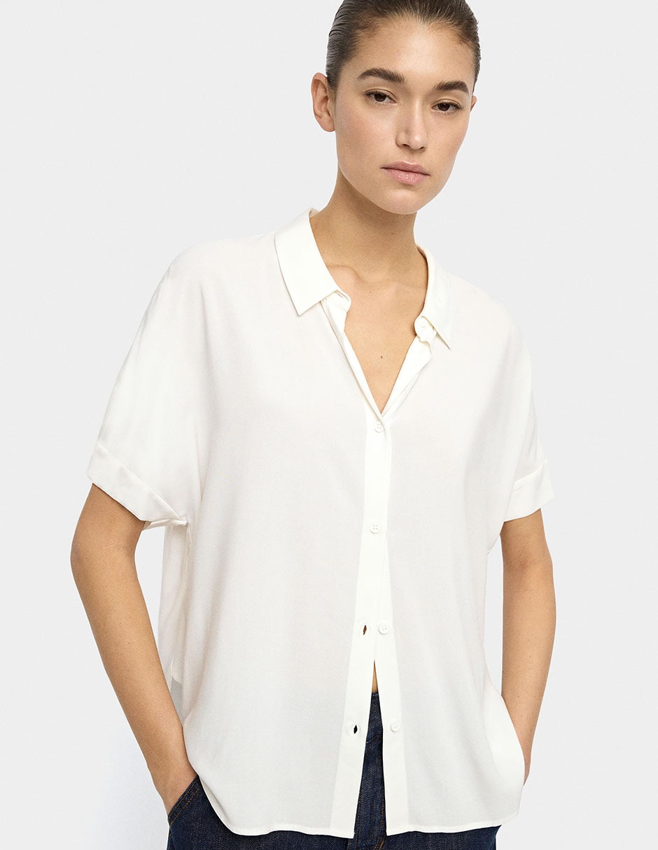 Camisa manga corta para mujer 2