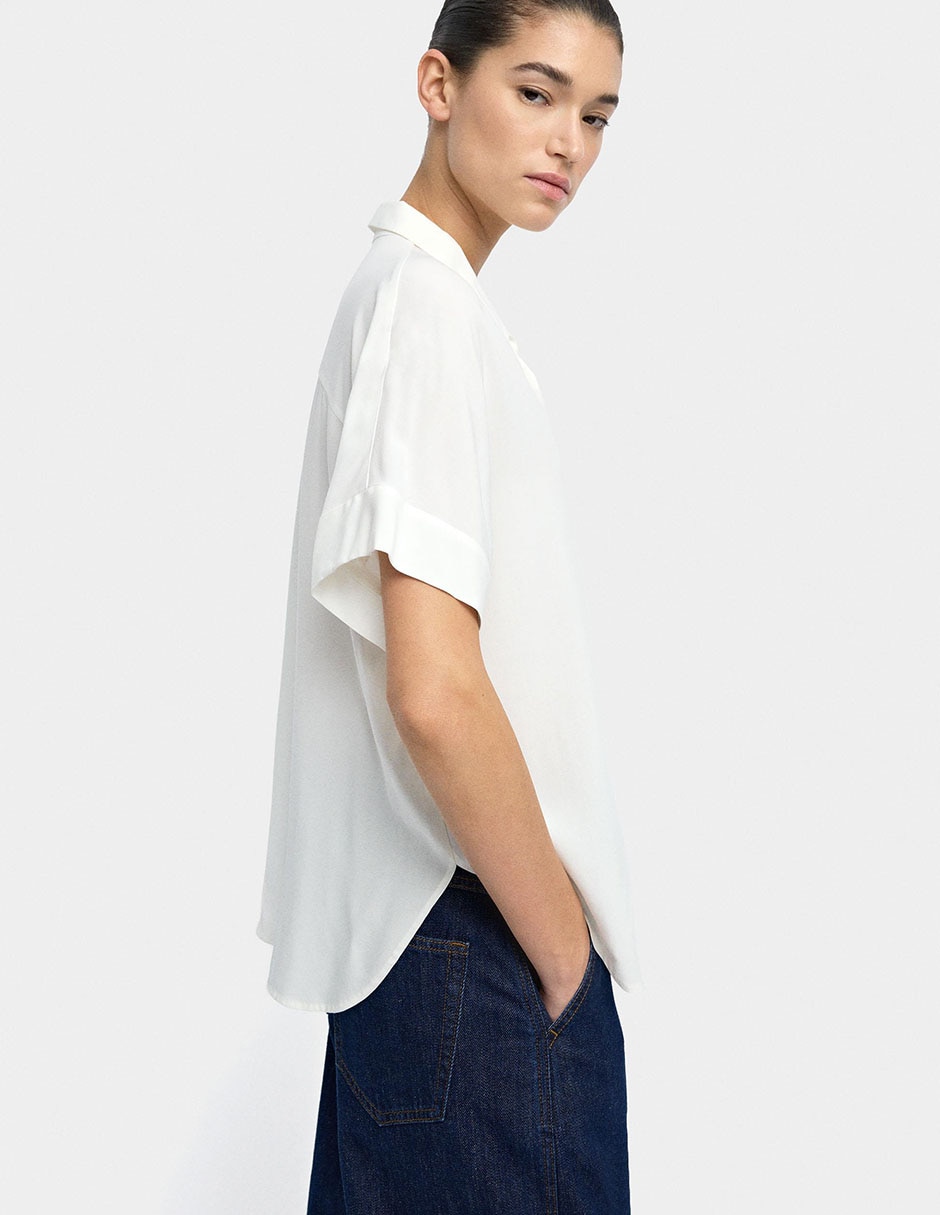 Camisa manga corta para mujer 3