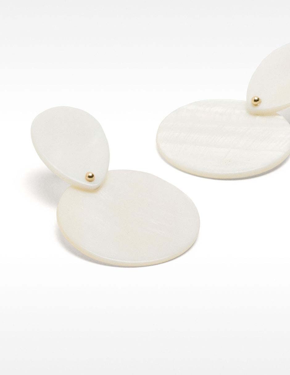 Aretes de aro Golden Gasics 3