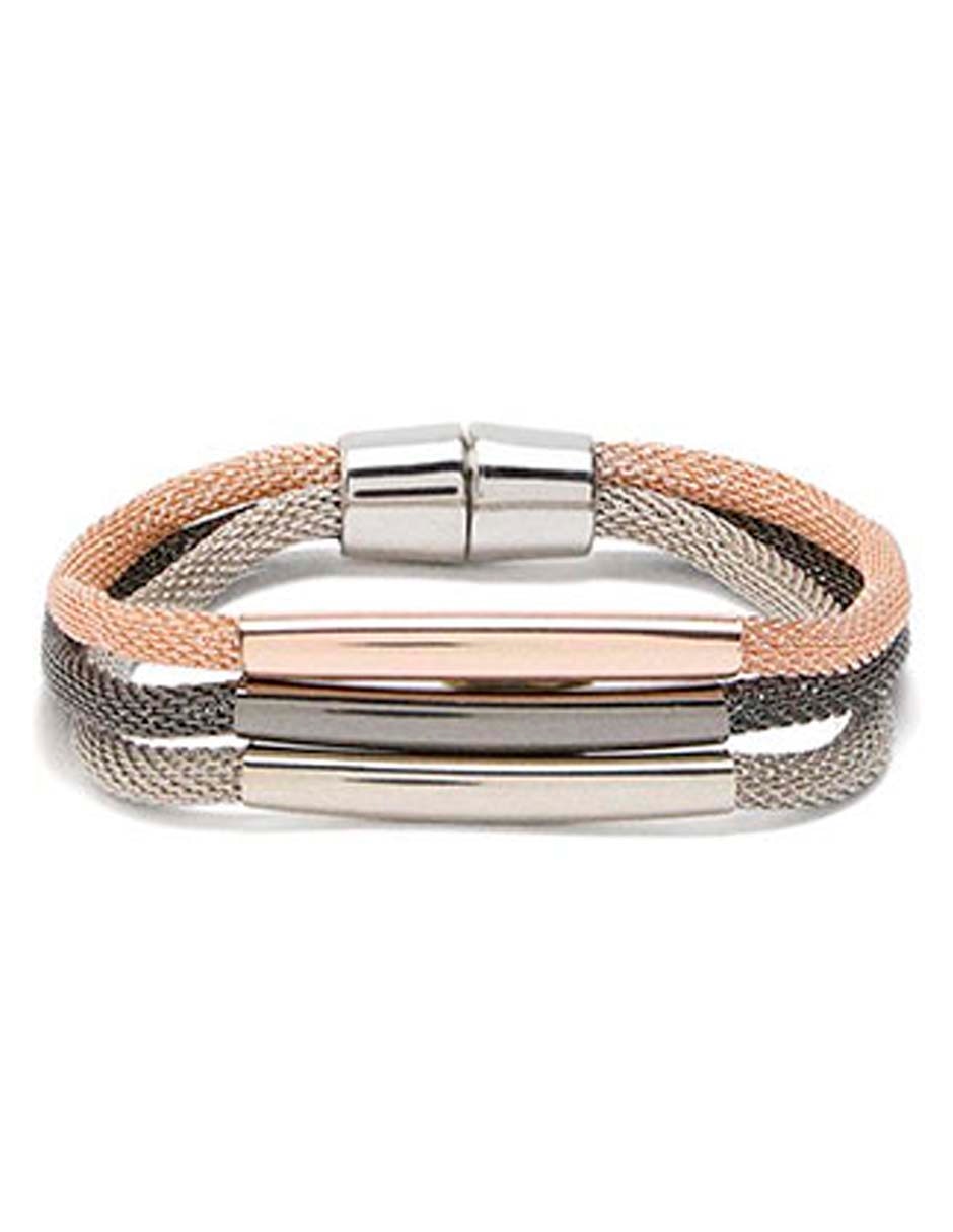 Pulsera Permanent Suspended Frame con acabado brillante