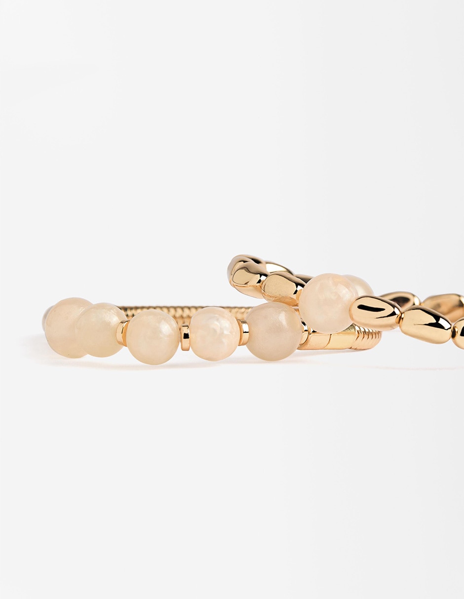 Set pulsera Permanent Suspended Frame con acabado pulido 2