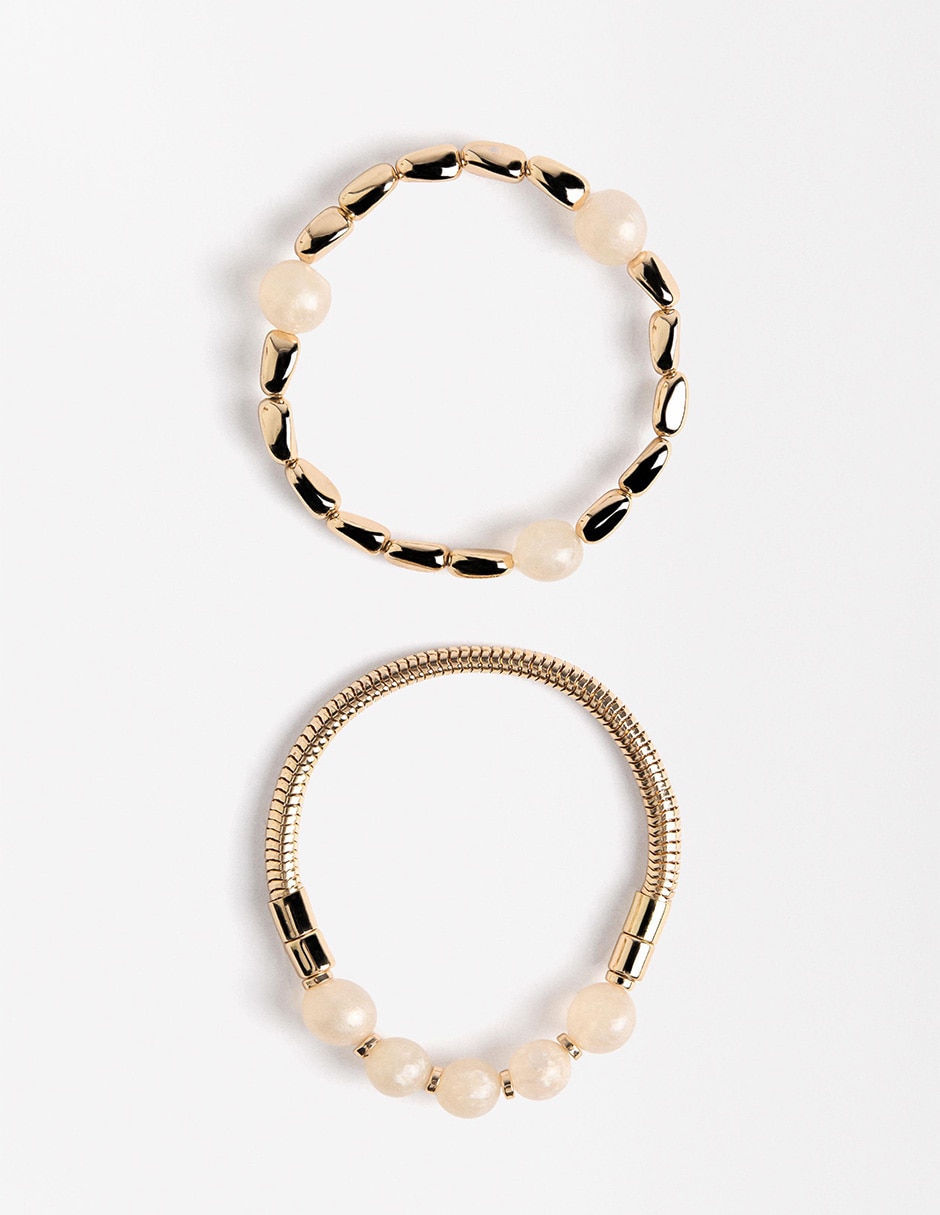 Set pulsera Permanent Suspended Frame con acabado pulido 3