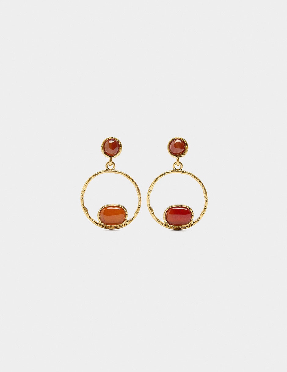 Aretes de aros Caiiro